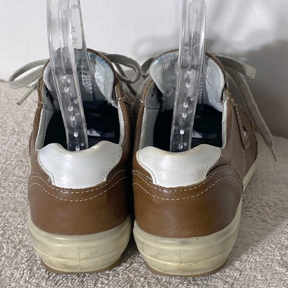 Vintage Grisport Active Brown Leather Sneakers 38 - Picture 6 of 15